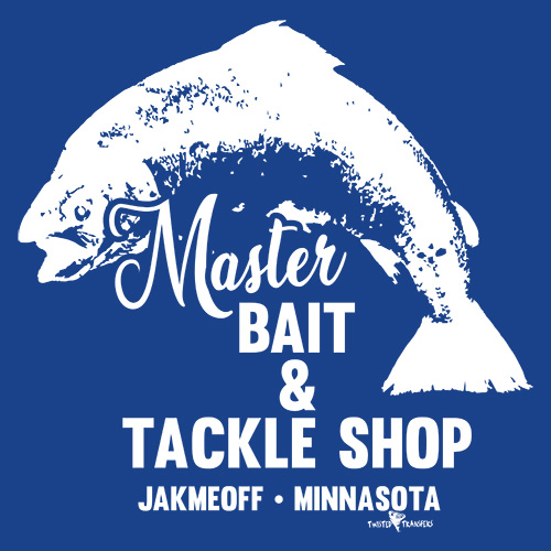 Master Bait and Tackle Shop – Hot Peel Plastisol Transfer